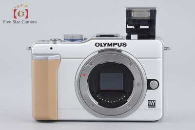 【中古】OLYMPUS オリンパス PEN E-PL1 ホワイト ミラーレス一眼カメラ
