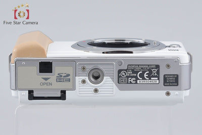 【中古】OLYMPUS オリンパス PEN E-PL1 ホワイト ミラーレス一眼カメラ