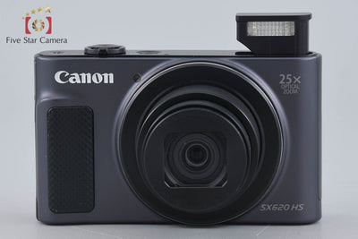 【中古】Canon キヤノン PowerShot SX620 HS ブラック コンパクトデジタルカメラ