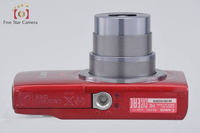 【中古】Canon キヤノン IXY 150 レッド コンパクトデジタルカメラ
