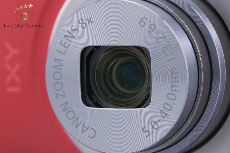 中古】Canon キヤノン IXY 150 レッド コンパクトデジタルカメラ
