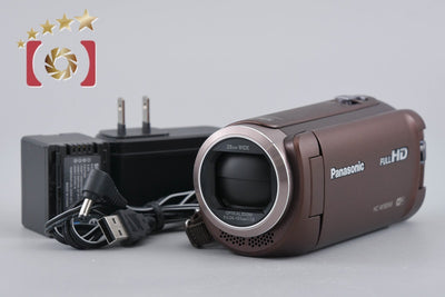 【中古】Panasonic パナソニック HC-W585M ブラウン ビデオカメラ