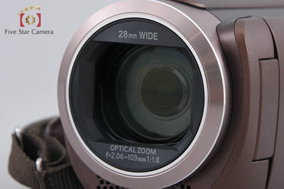 【中古】Panasonic パナソニック HC-W585M ブラウン ビデオカメラ