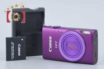 【中古】Canon キヤノン IXY 630 パープル コンパクトデジタルカメラ