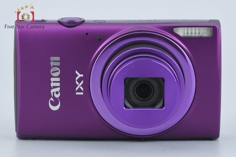 中古】Canon キヤノン IXY 630 パープル コンパクトデジタルカメラ