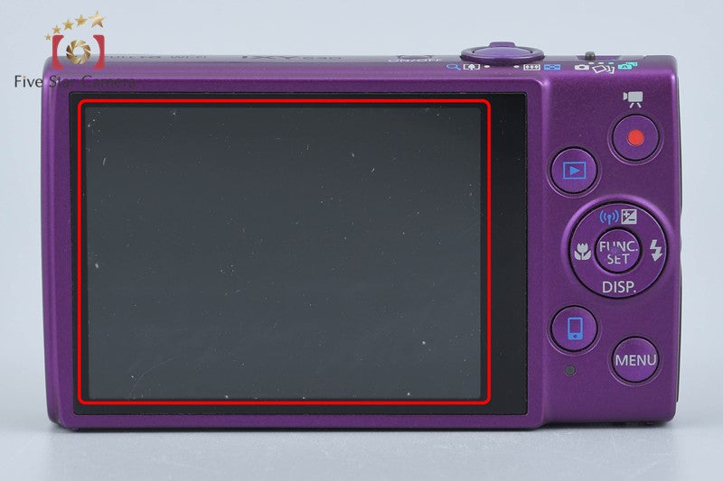 中古】Canon キヤノン IXY 630 パープル コンパクトデジタルカメラ