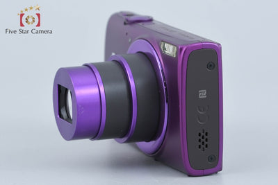 【中古】Canon キヤノン IXY 630 パープル コンパクトデジタルカメラ