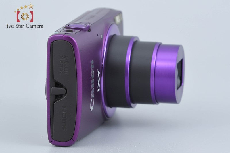 中古】Canon キヤノン IXY 630 パープル コンパクトデジタルカメラ