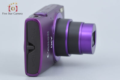 【中古】Canon キヤノン IXY 630 パープル コンパクトデジタルカメラ