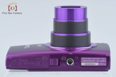 【中古】Canon キヤノン IXY 630 パープル コンパクトデジタルカメラ