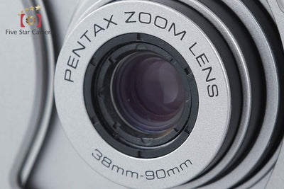 【中古】PENTAX ペンタックス ESPIO 90MC シルバー コンパクトフィルムカメラ