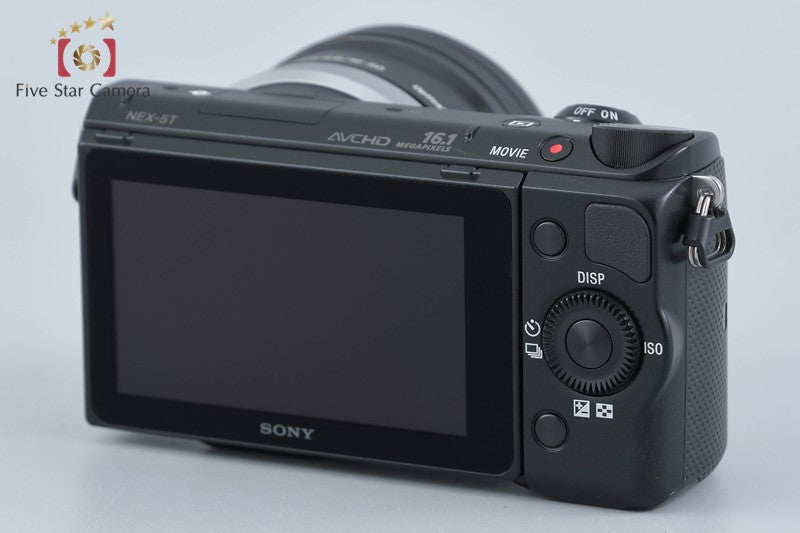 中古】SONY ソニー α NEX-5T ブラック パワーズームレンズキット