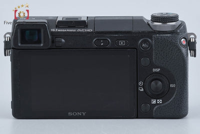 【中古】SONY ソニー α NEX-6 パワーズームレンズキット ブラック 多言語対応