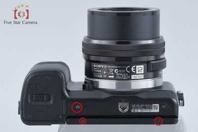 【中古】SONY ソニー α NEX-6 パワーズームレンズキット ブラック 多言語対応