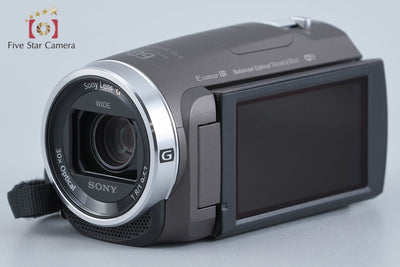 【中古】SONY ソニー ハンディカム HDR-CX680 ブロンズブラウン デジタルビデオカメラ 多言語対応