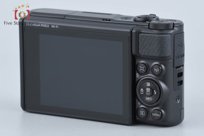 【中古】Canon キヤノン PowerShot SX740 HS ブラック コンパクトデジタルカメラ 元箱付き