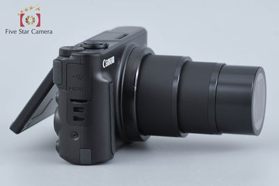 【中古】Canon キヤノン PowerShot SX740 HS ブラック コンパクトデジタルカメラ 元箱付き