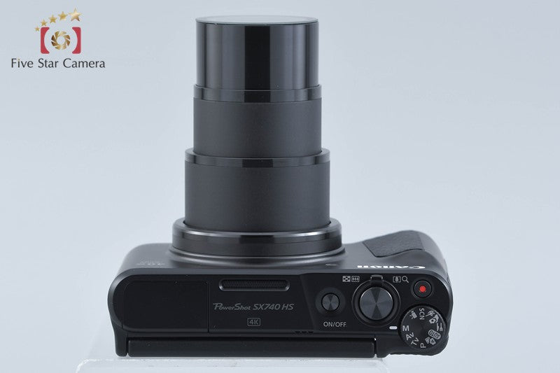中古】Canon キヤノン PowerShot SX740 HS ブラック コンパクト
