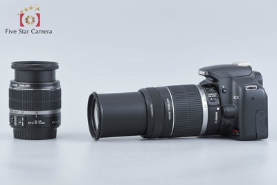 【中古】Canon キヤノン EOS Kiss X2 ダブルズームキット シャッター回数僅少