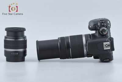 【中古】Canon キヤノン EOS Kiss X2 ダブルズームキット シャッター回数僅少
