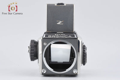 【中古】ZENZA BRONICA ゼンザブロニカ S2 前期 シルバー + Nikon NIKKOR-P 75mm f/2.8