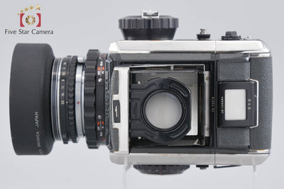 【中古】ZENZA BRONICA ゼンザブロニカ S2 前期 シルバー + Nikon NIKKOR-P 75mm f/2.8