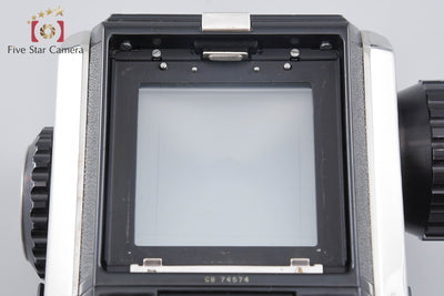 【中古】ZENZA BRONICA ゼンザブロニカ S2 前期 シルバー + Nikon NIKKOR-P 75mm f/2.8
