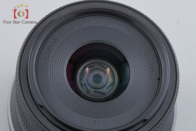 【中古】Canon キヤノン RF-S 18-45mm f/4.5-6.3 IS STM ブラック