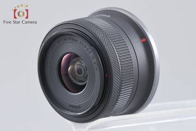 【中古】Canon キヤノン RF-S 18-45mm f/4.5-6.3 IS STM ブラック