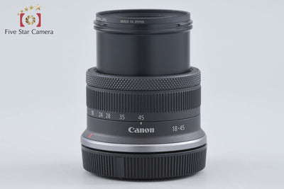 【中古】Canon キヤノン RF-S 18-45mm f/4.5-6.3 IS STM ブラック