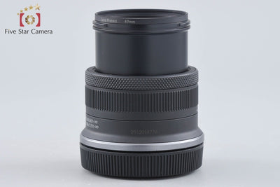 【中古】Canon キヤノン RF-S 18-45mm f/4.5-6.3 IS STM ブラック