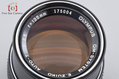 【中古】OLYMPUS オリンパス E.ZUIKO AUTO-T 135mm f/3.5