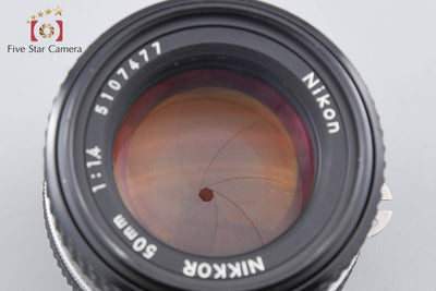 【中古】Nikon ニコン Ai-S NIKKOR 50mm f/1.4