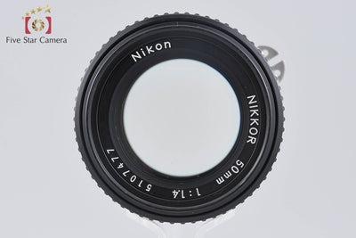 【中古】Nikon ニコン Ai-S NIKKOR 50mm f/1.4