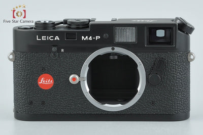 【中古】Leica ライカ M4-P ブラック レンジファインダーフィルムカメラ 2026.7月 オーバーホール済み
