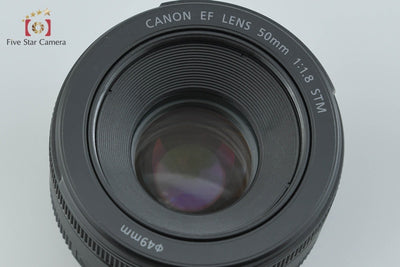 【中古】Canon キヤノン EF 50mm f/1.8 STM 元箱付き