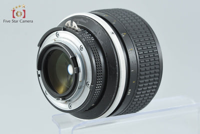 【中古】Nikon ニコン Ai-S NIKKOR 85mm f/1.4