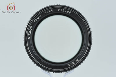 【中古】Nikon ニコン Ai-S NIKKOR 85mm f/1.4