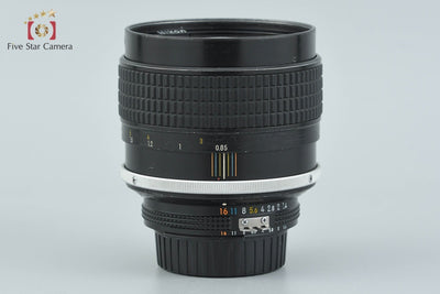 【中古】Nikon ニコン Ai-S NIKKOR 85mm f/1.4