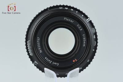 【中古】HASSELBLAD ハッセルブラッド Carl Zeiss C Planar 80mm f/2.8 T* ブラック 2026.7月 オーバーホール済み
