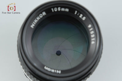 【中古】Nikon ニコン Ai-S NIKKOR 105mm f/2.5
