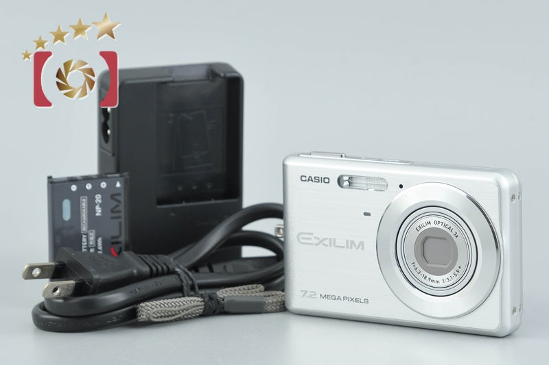 【中古】Casio カシオ EXILIM EX-Z77 シルバー コンパクトデジタルカメラ