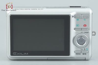 【中古】Casio カシオ EXILIM EX-Z77 シルバー コンパクトデジタルカメラ