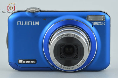 【中古】FUJIFILM 富士フイルム FINEPIX JX400 ブルー コンパクトデジタルカメラ
