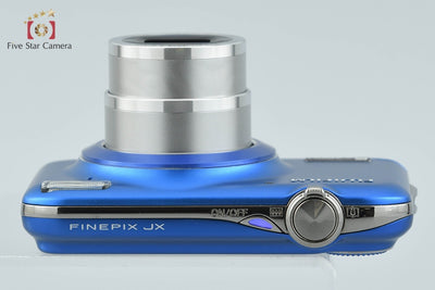 【中古】FUJIFILM 富士フイルム FINEPIX JX400 ブルー コンパクトデジタルカメラ