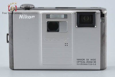 【中古】Nikon ニコン COOLPIX S1000pj シルバー コンパクトデジタルカメラ