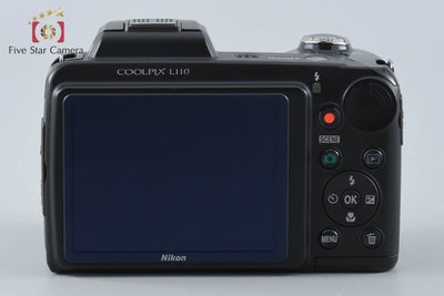 【中古】Nikon ニコン COOLPIX L110 ブラック コンパクトデジタルカメラ