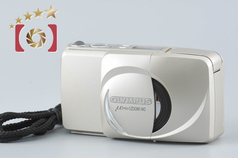 【中古】OLYMPUS オリンパス μ[mju:] ZOOM 140 コンパクトフィルムカメラ