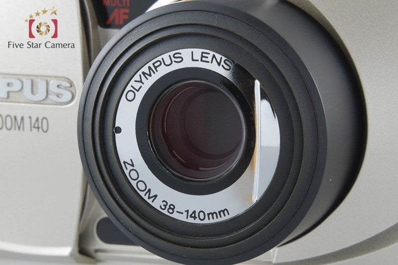 中古】OLYMPUS オリンパス μ[mju:] ZOOM 140 コンパクトフィルムカメラ