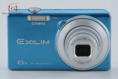 【中古】Casio カシオ EXILIM EX-ZS25 ブルー コンパクトデジタルカメラ